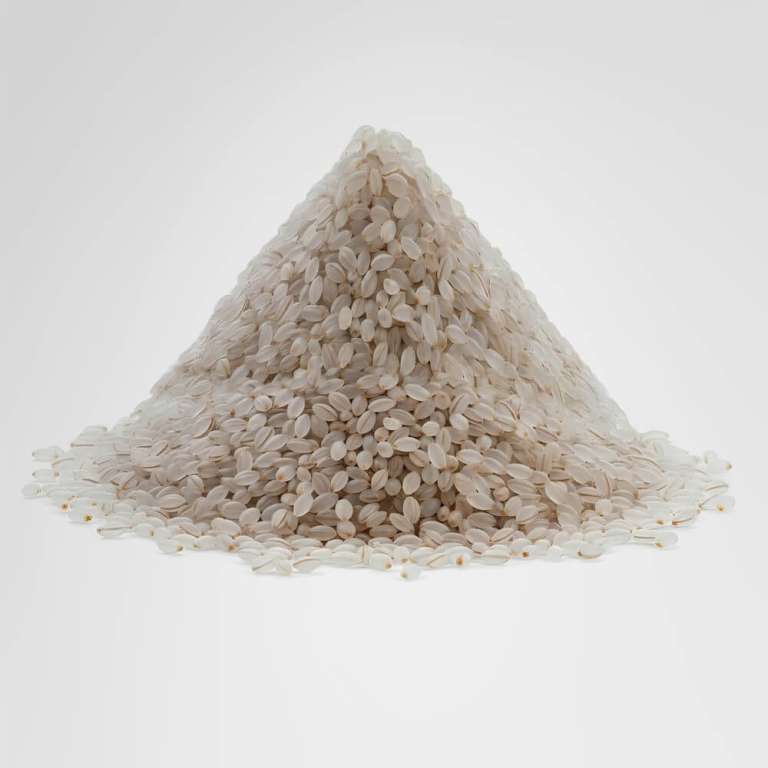 Psyllium integral Épacomê: fibra solúvel de alta absorção utilizada para garantir estrutura e densidade de fibras nas sobremesas.